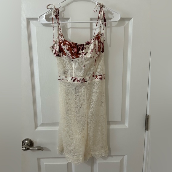 Free People Other - NWT Free People intimately lace romper, one piece lingerie sleepwear